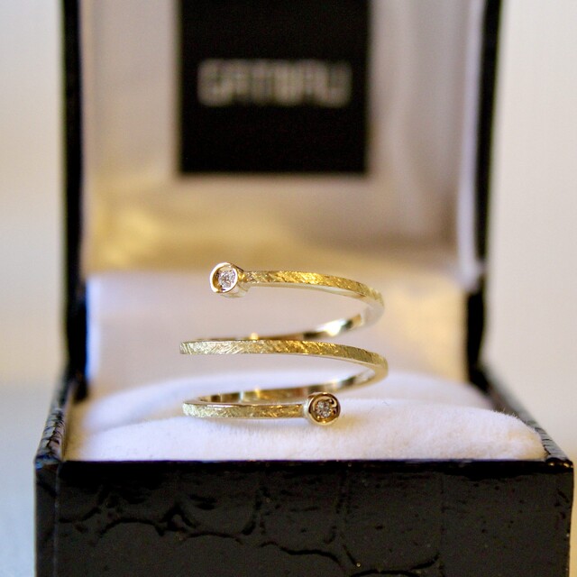 Anillo de compromiso Vinyet Oro y Diamante