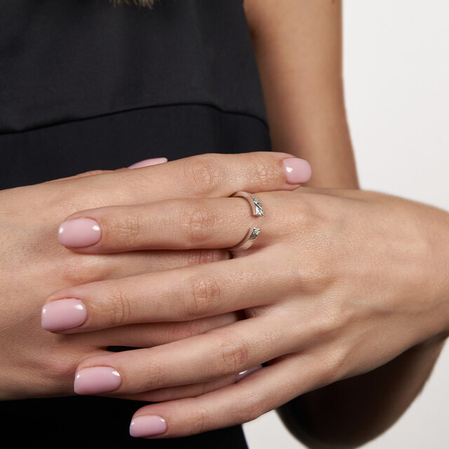 Anillo Rusk Plata pequeño