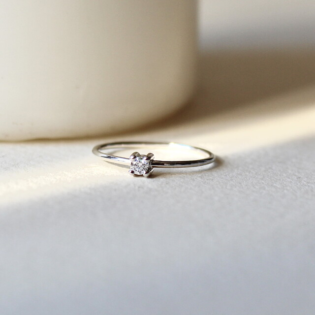 Anillo de compromiso Juliette Oro y Diamante