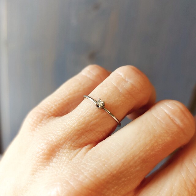Anillo de compromiso Juliette Oro y Diamante