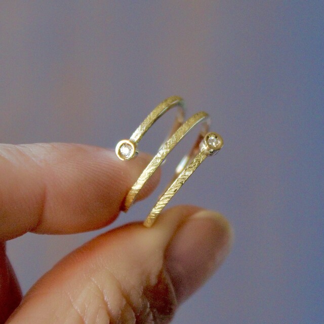 Anillo Vinyet Oro y Diamante