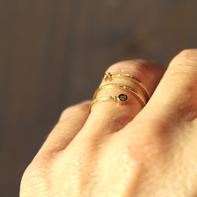 Anillo Vinyet Oro y Diamante