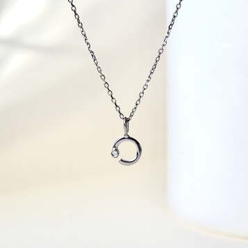 Colgante ARLET Diamante y Plata