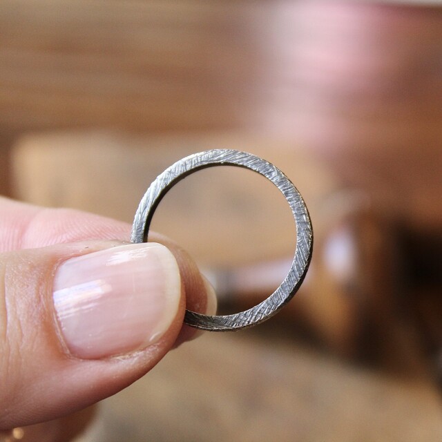Anillo MAN Ares Black Plata