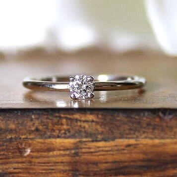 Anillo de compromiso Juliette Oro y Diamante Grande