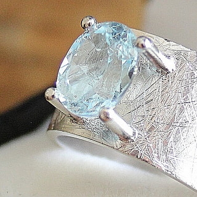 Anillo Isona Plata Topacio