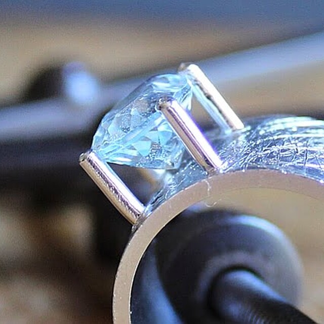 Anillo Isona Plata Topacio