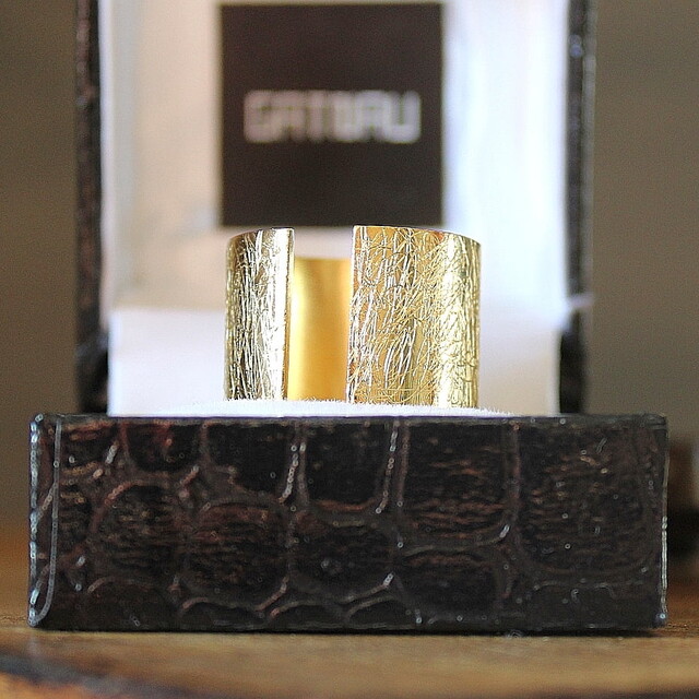 Esclava Rusk Plata con Baño de Oro