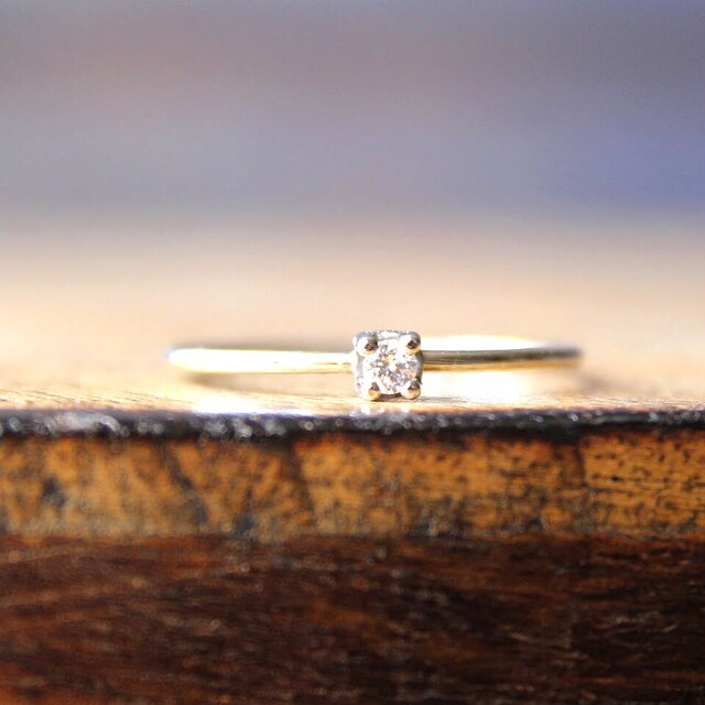 Anillo Juliette Oro y Diamante