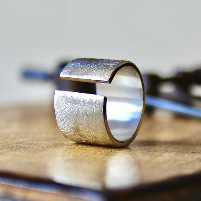 Anillo Rusk Plata Grande