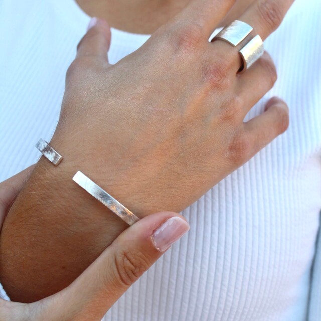Anillo Rusk Plata Grande
