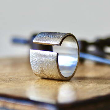 Anillo Rusk Plata Grande