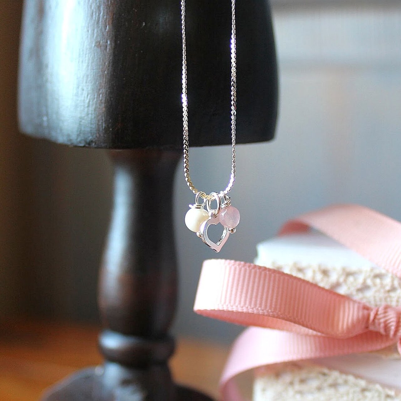 Colgante Mini corazón Plata