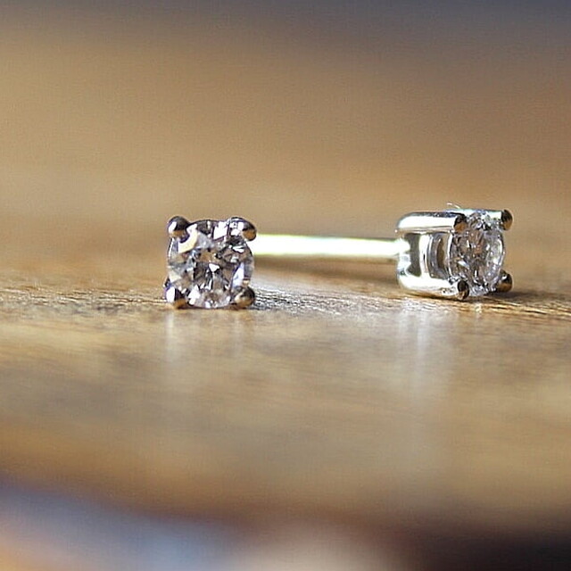 Pendientes Juliette Oro y Diamante