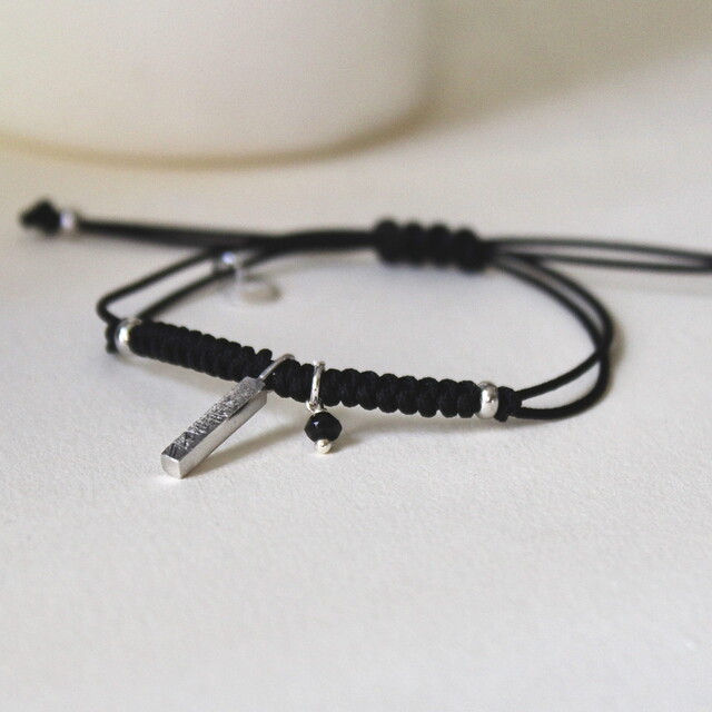 Pulsera Mia Plata y Espinela