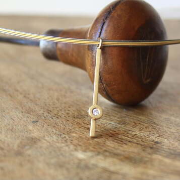 Colgante Arsenda Oro Diamante