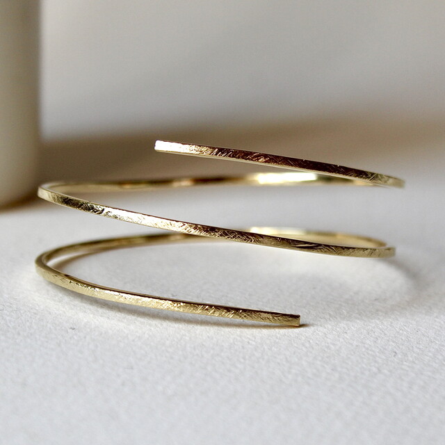 Pulsera Ànnia Plata con Baño de Oro