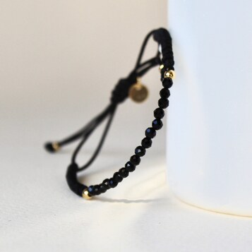 Pulsera Martina  Espinela y Plata con Baño de Oro