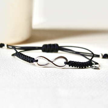 Pulsera Infinito Plata