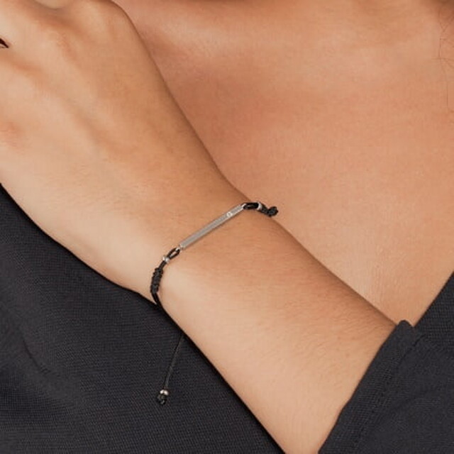 Pulsera Nara Diamante y Plata