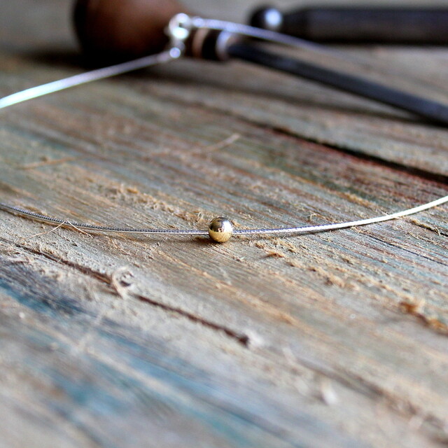 Pendientes Round Oro Grande
