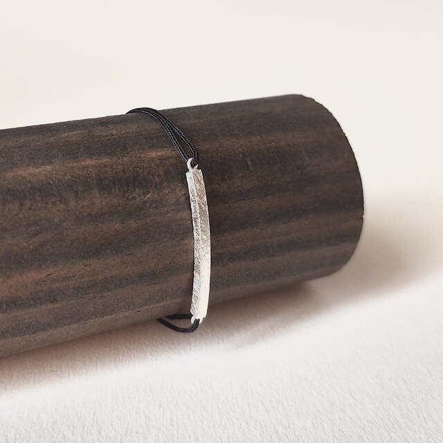 Pulsera MAN Rusk Plata
