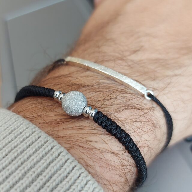 Pulsera MAN Rusk Plata