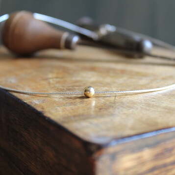 Gargantilla Round Oro