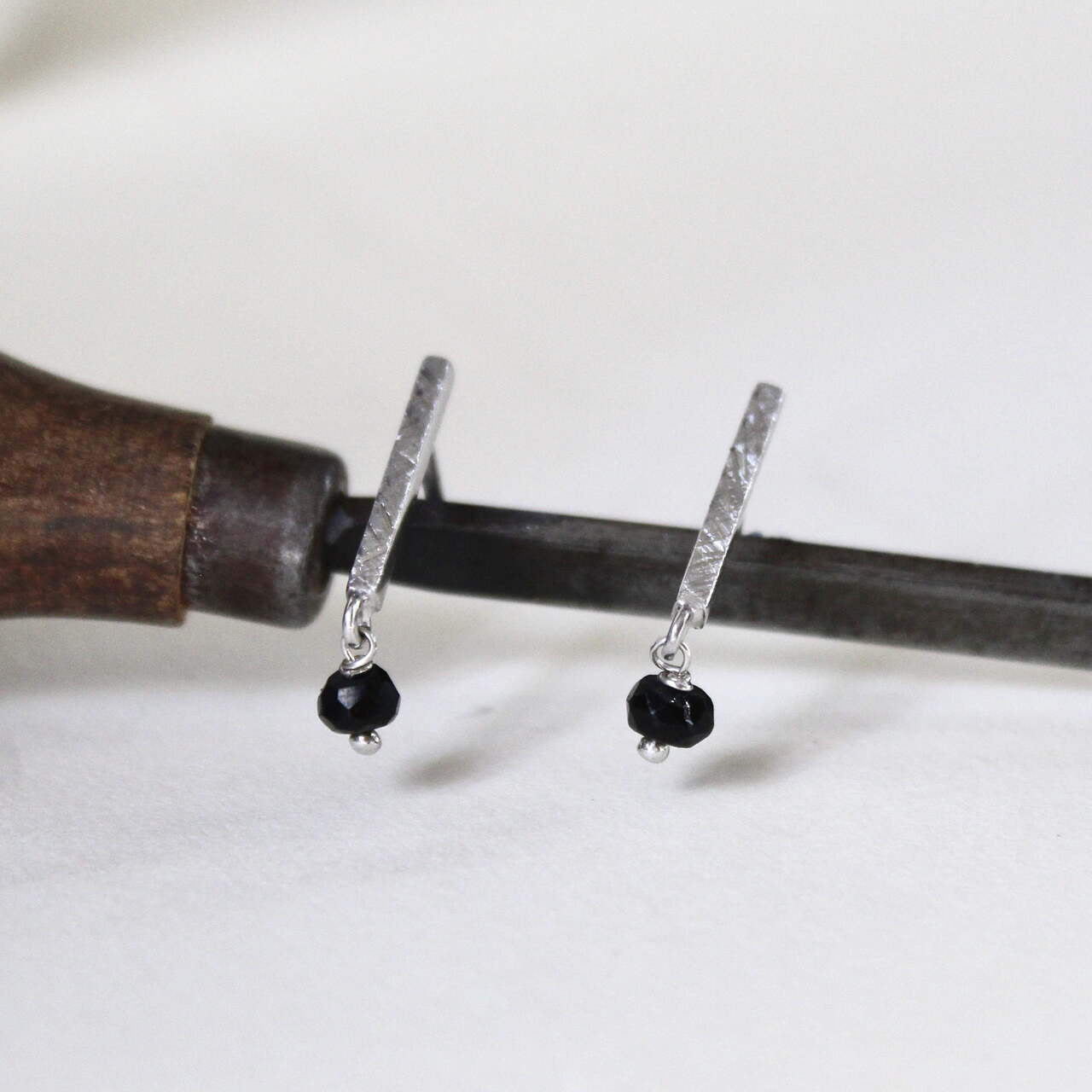 Pendientes Mia Plata y Espinelas