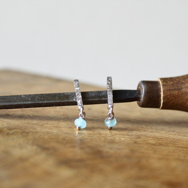 Pendientes Mia Plata y Amazolitas