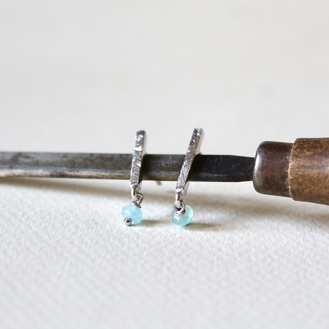 Pendientes Mia Plata y Amazolitas