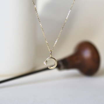 Colgante ARLET Diamante y Oro