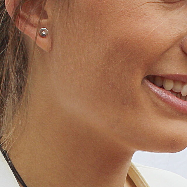 Pendientes Nora Diamante y Plata