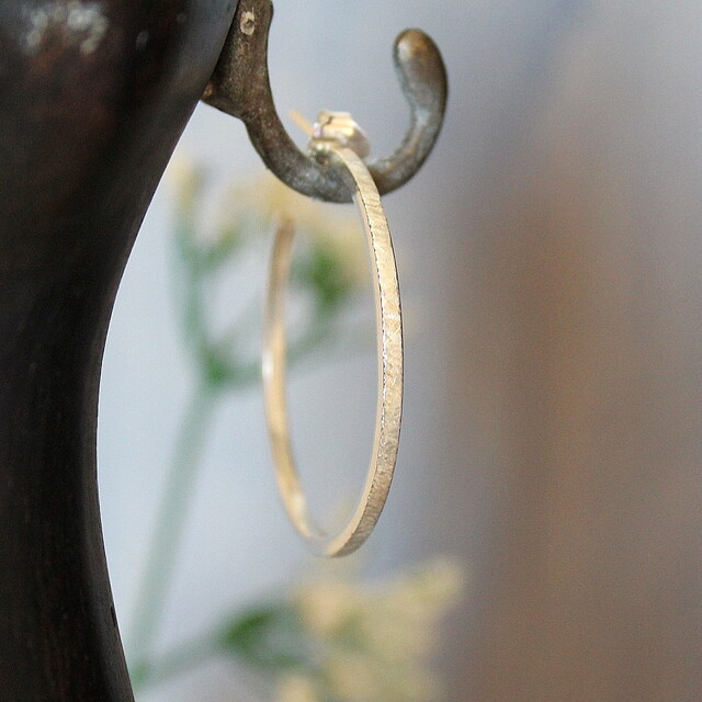 Pendientes Aro grande Plata