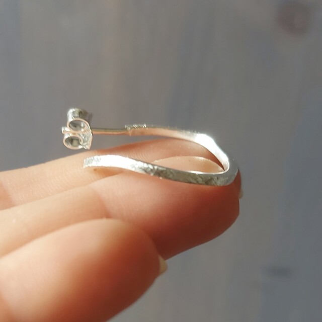 Pendientes Cora mediaNo Plata