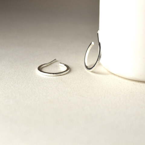 Pendientes Aro pequeño Plata