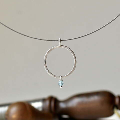 Pendientes Violant plata