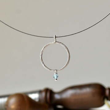 Pendientes Violant plata