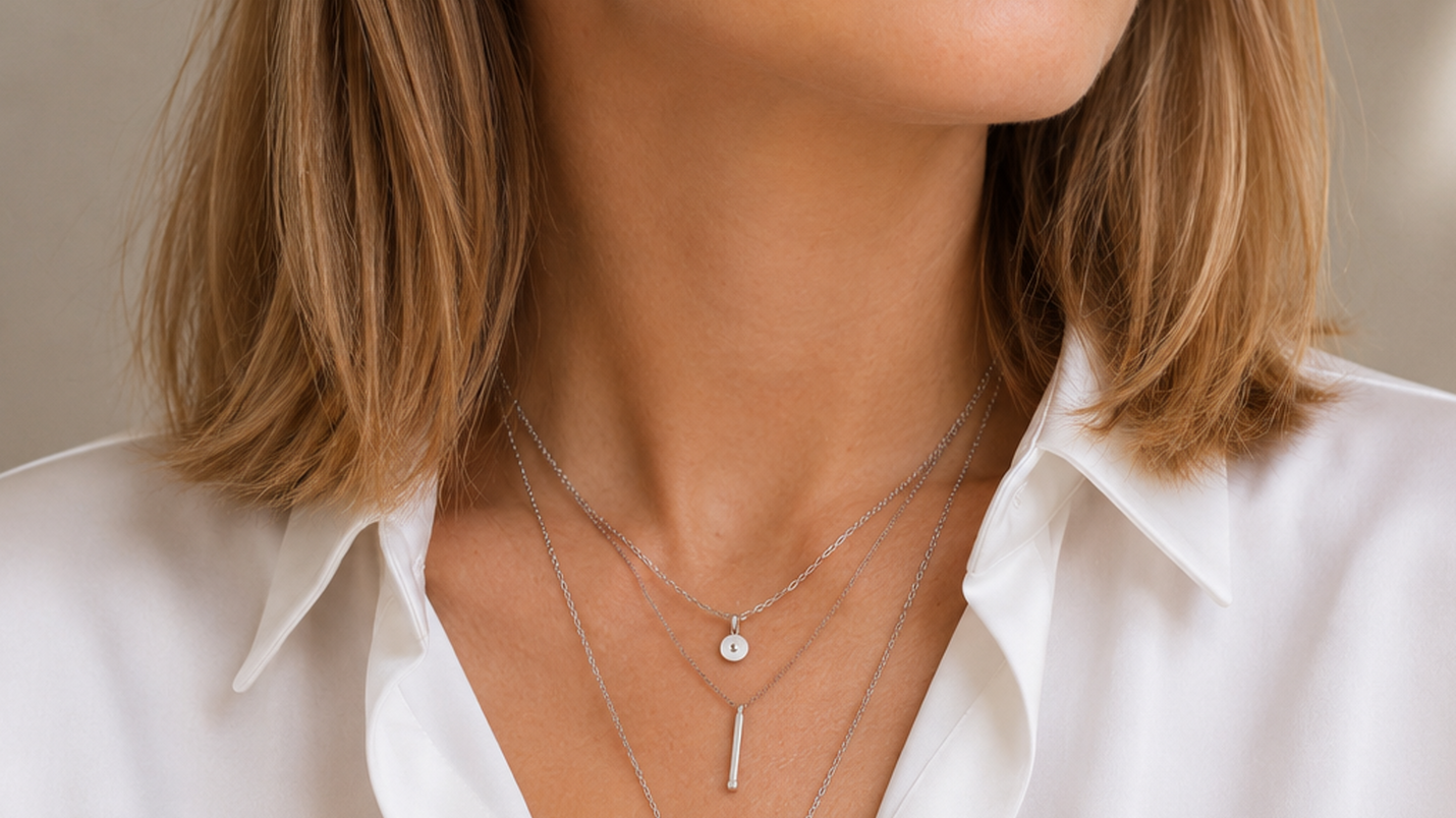 Aprende a combinar pendientes y collares de forma correcta
