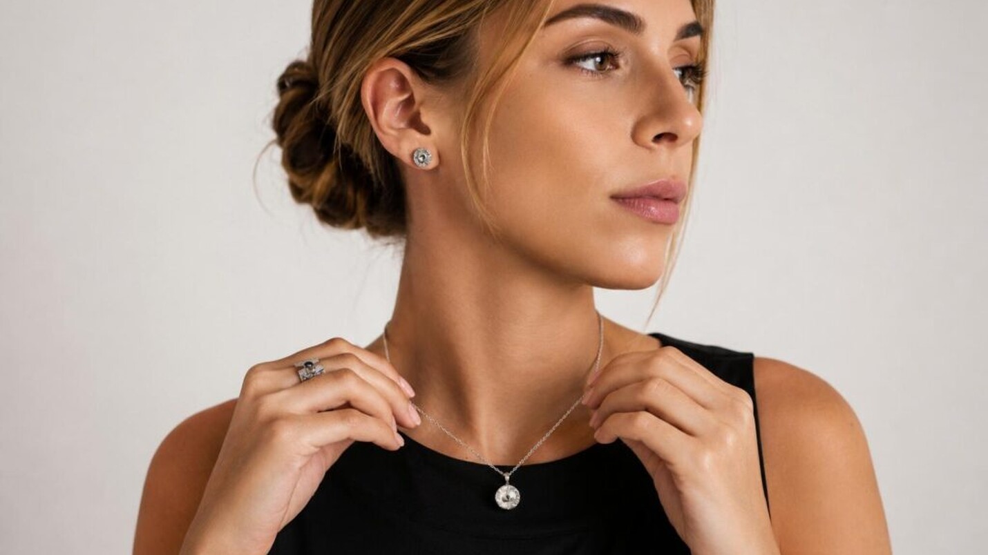 Aprende a combinar pendientes y collares de forma correcta
