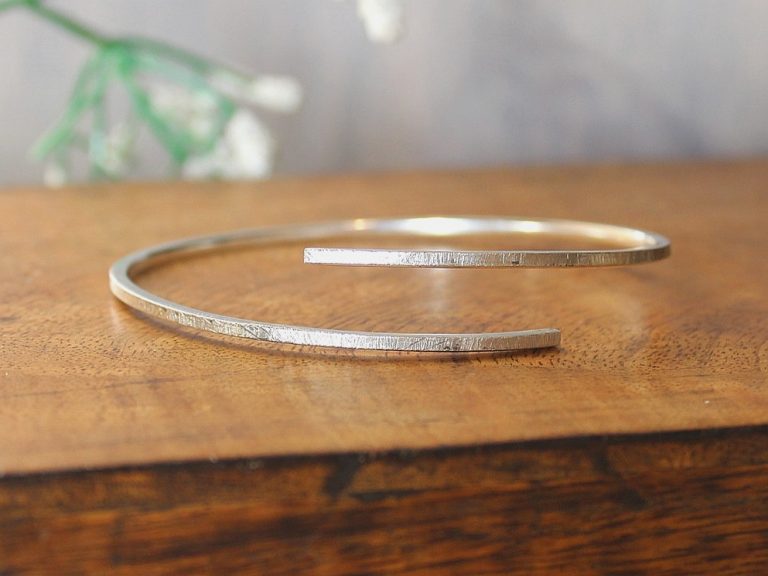 Joyas artesanales Pulsera Aixa Plata